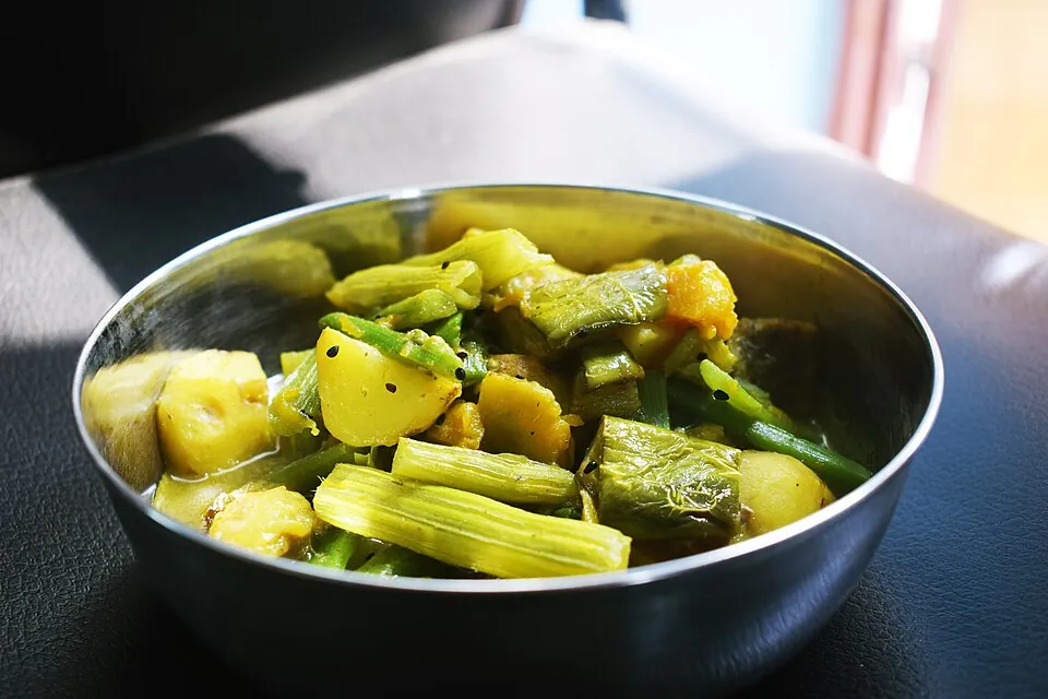 Foto de Curry de verduras variadas