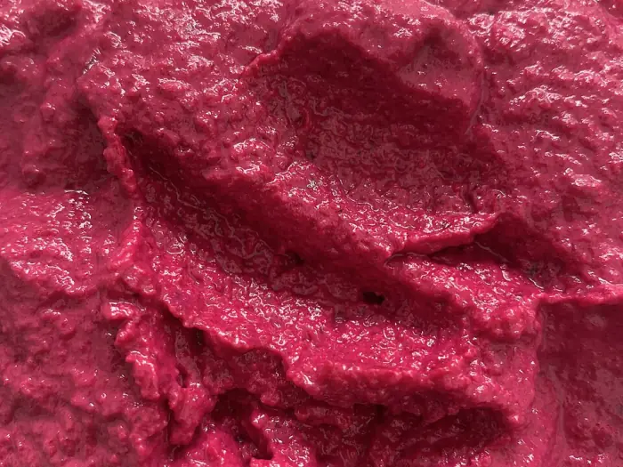 Foto de Hummus de remolacha